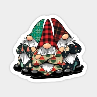 Christmas Gnomes Magnet