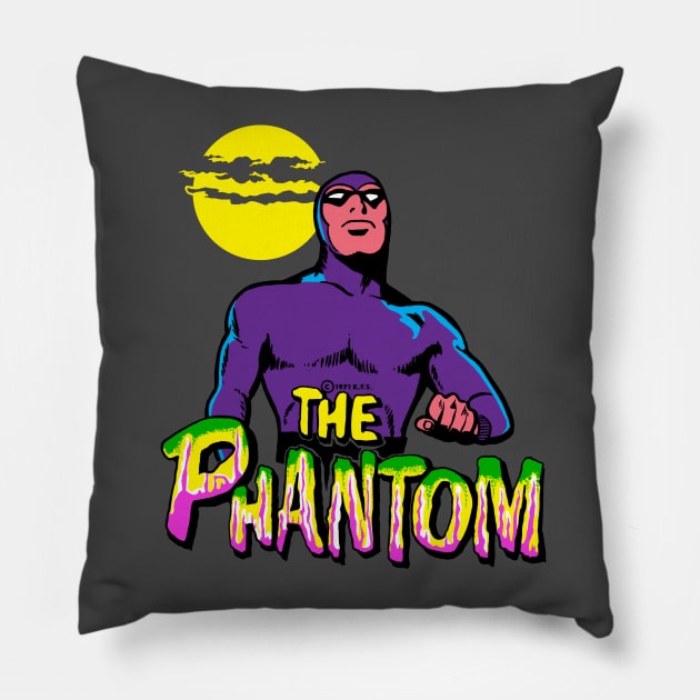 The Phantom Retro-70's Pillow by CMProds