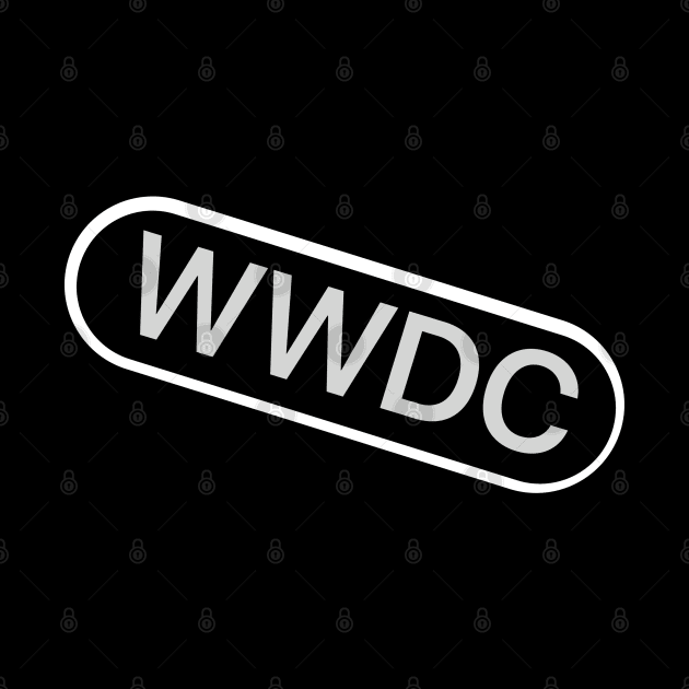 Apple Sticker WWDC 2020 by Apple