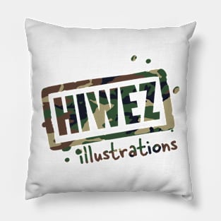 HIWEZ logo M80 Woodland Pillow