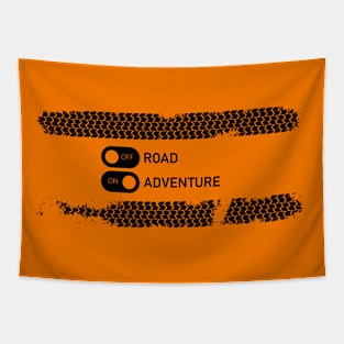 Off road, on adventure Tapestry