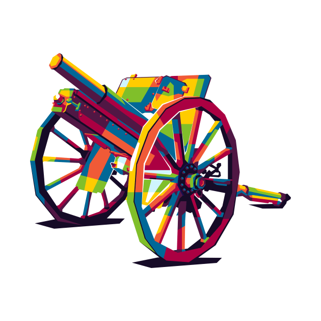 75mm Howitzer by wpaprint