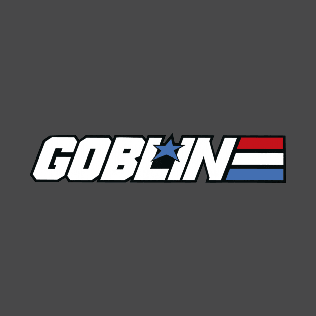 Retro Saturday Morning Cartoon Inspired Goblin Army Logo by ArmyOfGoblins
