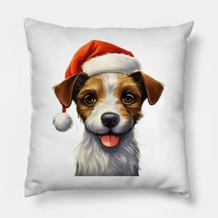 Christmas Maltese Terrier Pillow