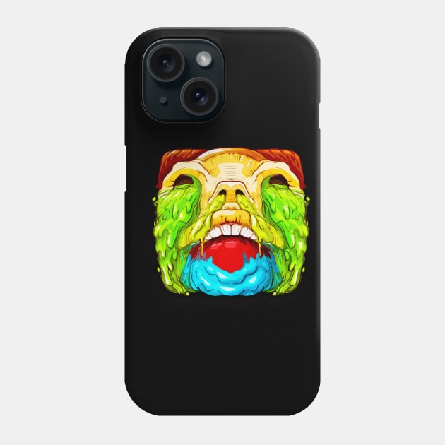 Ooze Face Phone Case by RadioactiveUppercut