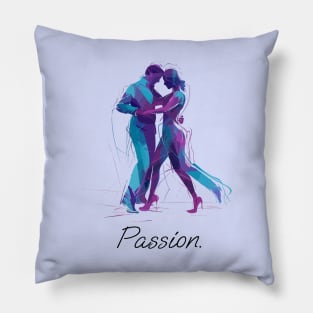 Couple Dancing With Passion Pillow