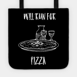 Will run for pizza Tote