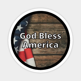 God Bless America Magnet