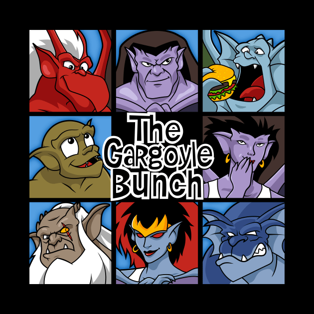 The Gargoyle Bunch by demonigote