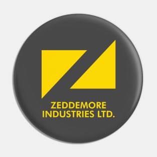 Ghostbusters Frozen Empire - Zeddemore Industries Logo (Gold) Pin