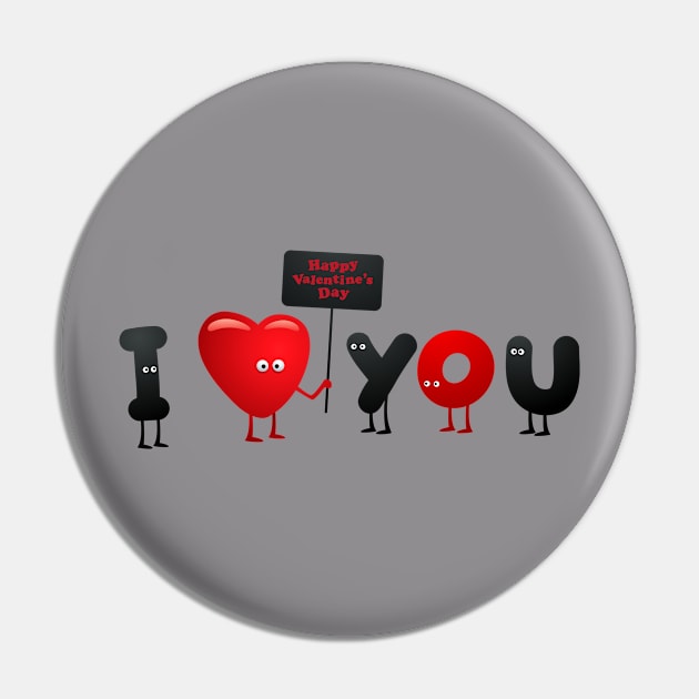 Happy Valentine's Day Pin by 7usnksa