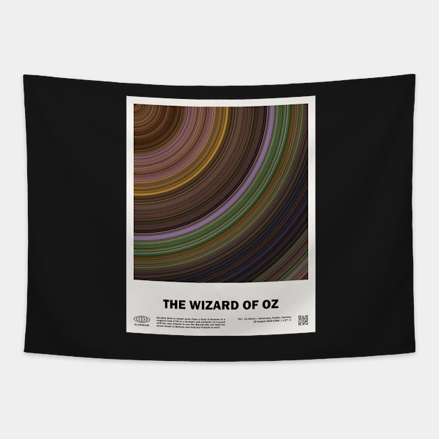 minimal_Wizard of Oz Circular Movie Tapestry by silver-light