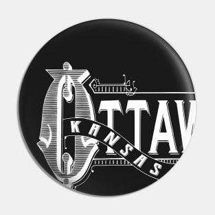 Vintage Ottawa, KS Pin