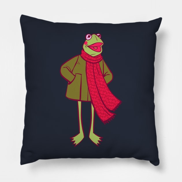 Kermit (Taylor’s version) Pillow by AngelicaNyneave