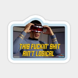 Space Man Ain't Logical Magnet