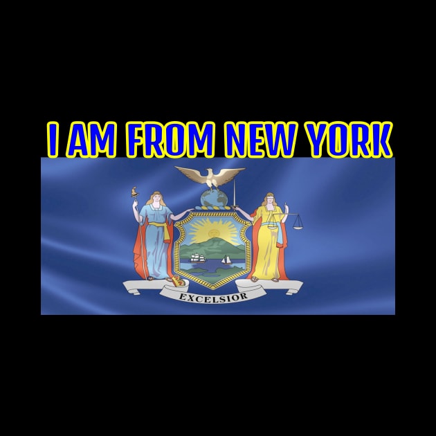 I am From New York T- Shirt by HR