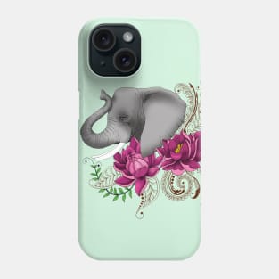 Elephant & Henna Phone Case