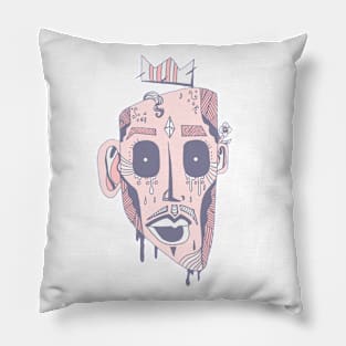 Npink Strange King Juan Pillow