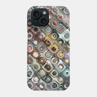 Abstract Circles Pattern Phone Case