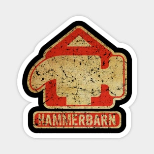 Retro Hammerbarn Magnet