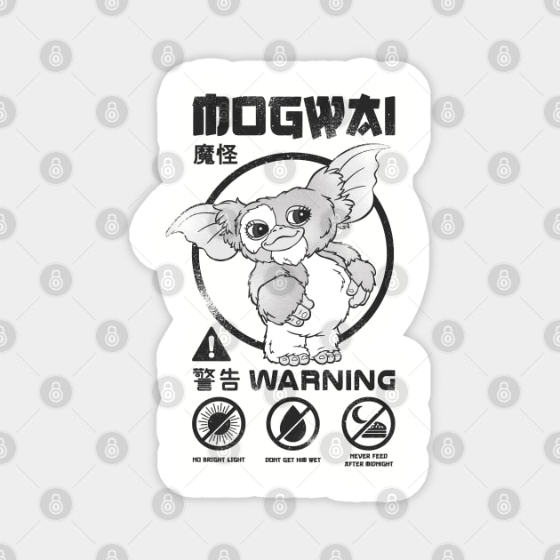 Mogwai Magnet by Vector-Planet