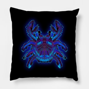 Cancer 3c Black Pillow