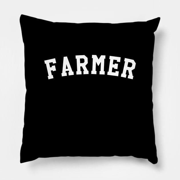 Farmer Pillow by KC Happy Shop