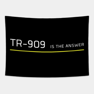 TR 909 Is The Answer The 90's Drum Maschine Tapestry