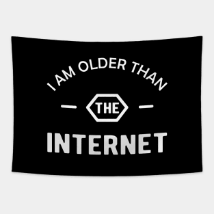 Birthday - I am older than the internet Tapestry