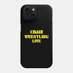 CHAIN WRESTLING LOGO! Phone Case