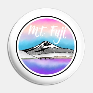 Mount Fiji Pin