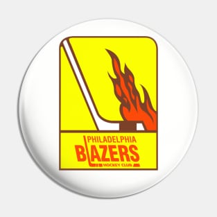 Retro Hockey - Philadelphia Blazers Hockey Team - WHA Seventies Pin