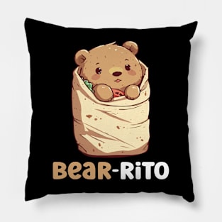 Bear-rito - Grizzly Bear Pillow