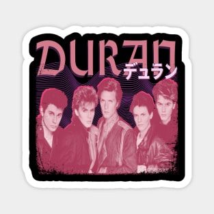 Duran Duran Vintage 1978 // Thank You Original Fan Design Artwork Magnet