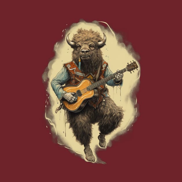 Bison Player by Daniac's store