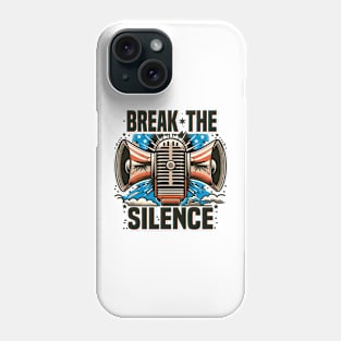 Break the Silence,  mental health ,Memorial Day Phone Case