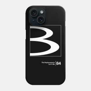 The Replacements / Minimal Style Graphic Artwork Phone Case