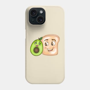 Avocado Toast Love Phone Case