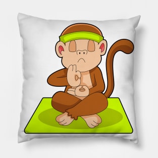 Monkey Yoga Gymnastics Pillow