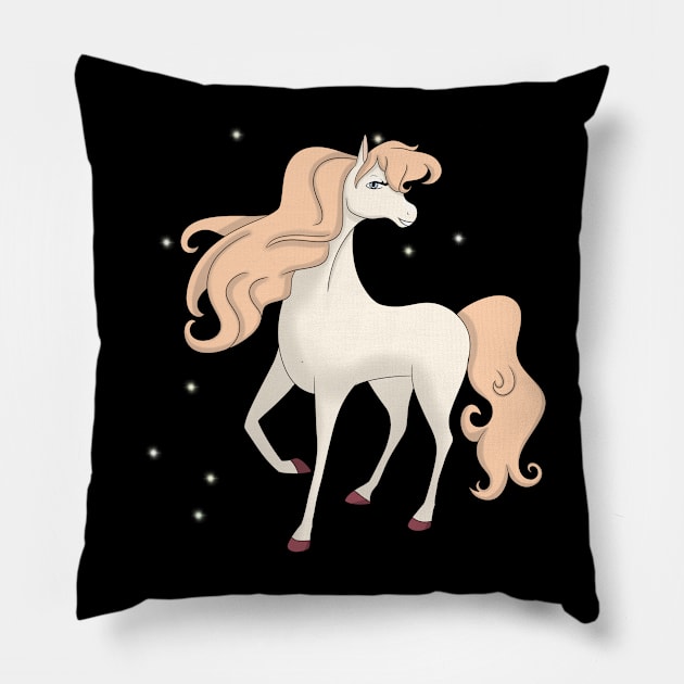 Rebecca Apples Pillow by ZkyySky