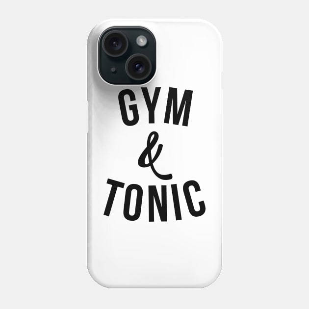 Gym & Tonic Phone Case by TheArtism