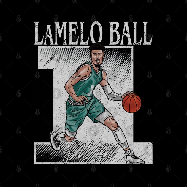 LaMelo Ball Charlotte Number by ClarityMacaws