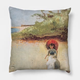 All on a Summer's Day by Charles Conder Pillow