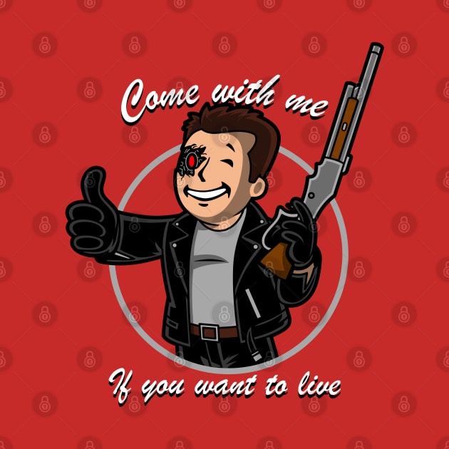 Cute Android Mascot 80's  Sci-fi Movie Quote Gamer Mascot Parody Mashup by BoggsNicolas