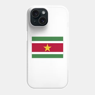 Suriname flag Phone Case