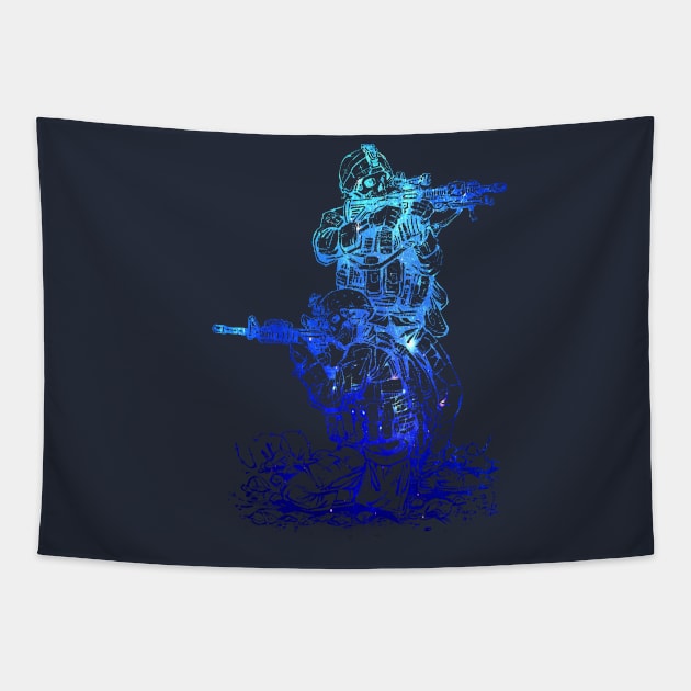 ghost army Tapestry by pilipsjanuariusDesign