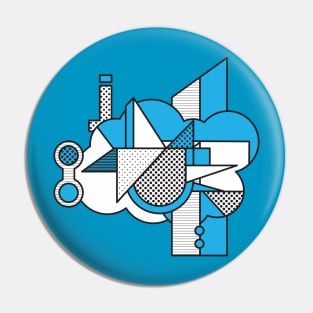 Abstract Cloud Pin