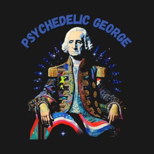 Psychedelic George Washington T-Shirt