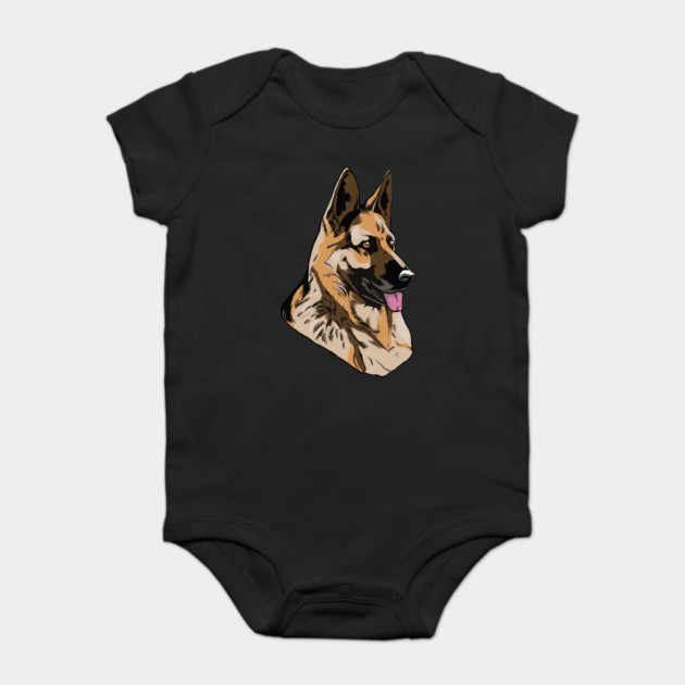 german shepherd onesie