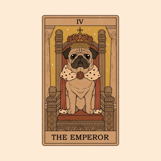 The Emperor - Pugs Tarot by thiagocorrea